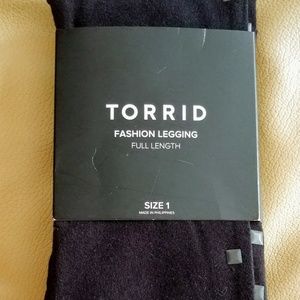 Torrid fashion leggings, Never worn